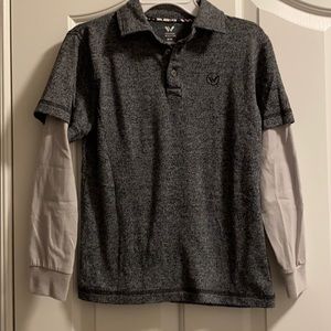 Shaun White Long Sleeve Collared Shirt Boys Medium